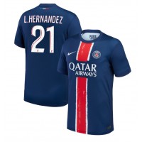 Billiga Paris Saint-Germain Lucas Hernandez #21 Hemma fotbollskläder 2024-25 Kortärmad